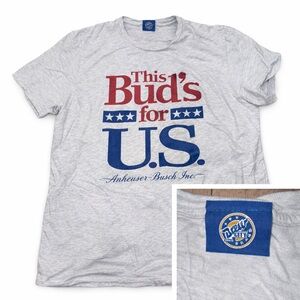 Budweiser Brew City Gray Tee